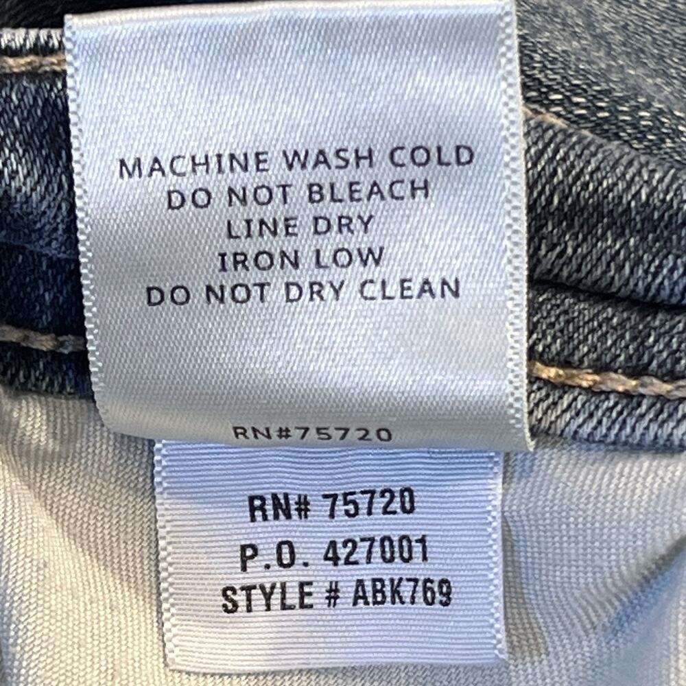 BKE Payton Jeans Universal Fit Mid-Rise Tailored Bootcut Size 25 Low Rise y2k - Picture 11 of 16